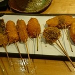 2015.12.18串揚げ十点盛り（980円）