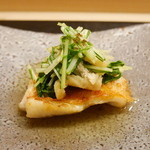 麻布十番 ふくだ - 釣りきんき塩　炭火焼き