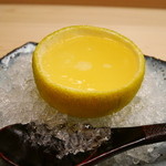 麻布十番 ふくだ - 三宝柑のゼリー