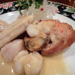 PASTA&BAR Natsu - ２０１５　クリスマスメニュー。スワンの中身。