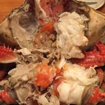 馳走屋河の - 渡り蟹の卵