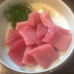 よねさん - 鮪刺し・800円＜2015年12月初訪＞