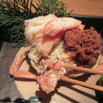 蕎麦 案山子 - 「せいこ蟹」アップ（2015/12）