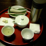 茶寮 宝泉 - 煎茶セット