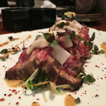 よろにく - 2015/12_近江牛（福永）のたたき風