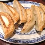 香港麺 新記 - 海老焼餃子