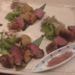 さとう - フォアグラと牛肉