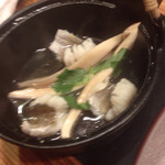 さとう - 鱧と松茸の土瓶蒸し