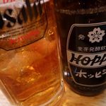 いっさ - 黒ホッピー[380円]（中[210円]）