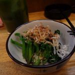 いっさ - 青汁ハイ[350円]とほうれん草のお浸し[250円]