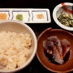 鯛めしや はなび - 鯛めしセット