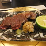 柚木元 - 蝦夷鹿の炭火焼き