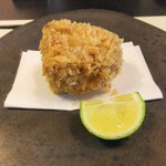 柚木元 - 猪とチーズのメンチカツ