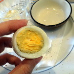 喫茶 楓 - モーニングセットのゆで卵