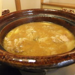 柚木元 - 猪鍋(信州味噌と白味噌のをブレンドしたスープ仕立て)