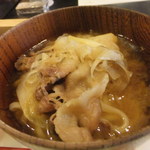 柚木元 - 猪鍋(〆はうどん)