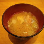 栄寿司 - アラ汁