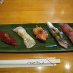 栄寿司 - 一番目のお皿