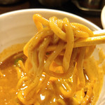 つけ麺 えん寺 - ベジポタ辛つけ麺（極太胚芽麺）
