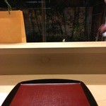 赤坂 菊乃井 - カウンター席