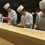 赤坂 菊乃井 - カウンター内