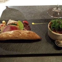 Le Petit Courageux - 地鶏レバーのクレームブリュレ仕立て