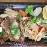 日光レストラン えんや - スーパーミックスグリル