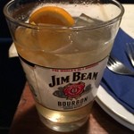 ジムビー牟オレンジハイボール　490円