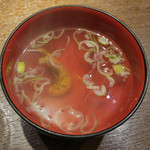 小川の魚 - 肝吸い