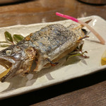 小川の魚 - 岩魚の塩焼き