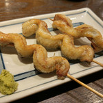 小川の魚 - 【うなぎの串焼き】くりから