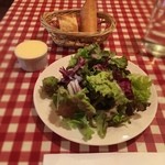 ビストロ フォンテーヌ - ランチサラダ
