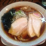 麺屋 Somie's - 2015/12/19 月替り醤油ラーメン。今月は「煮干しブラック」上林ﾁｬｰﾁｰｻｰﾋﾞｽ。