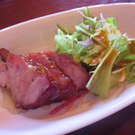 前菜：自家製チャーシュー