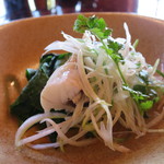 主菜２：黄ハタの豆鼓蒸し