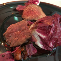 クラフタル - メイン肉：鹿のロースト　きんとき豆と鹿のラグーソース