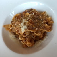 レオーネ・マルチアーノ - ＰＲＡＮＺＯ ＭＡＲＣＩＡＮＯ（３，９００円）のプリモピアット『レジネッテ　ラグーソース』２０１５年１２月