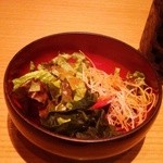 梅丘寿司の美登利 - ミニサラダ