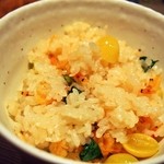 木古里 - 桜海老と銀杏ごはん