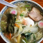 Shuurai - 五目ワンタン麺  手打ち麺   900円＝15年12月