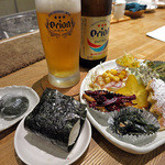 藍風珈琲店 - 己書プレート