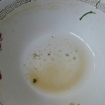 ○平　中華そば専門店 - 完汁～♪(´ω｀)