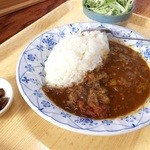 三丁目 にしや食堂 - 牛すじカレー