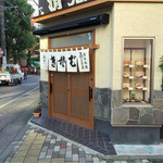 清見そば本店 - 蕎麦屋らしい外観 