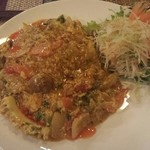 アユタヤ - パッポンカリー（イカ）