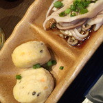 Kimurayahonten - 【前菜】季節の前菜２種盛り合わせ