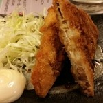 焼鳥本舗 - 晩酌セット　本日の揚げ物(アジフライ)