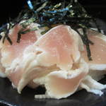 炭火焼 天晴 あっぱれ - 下に山芋がたっぷり♪