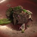 マダム・トキ - 天然ホタテ（野付産）、トリュフがけ