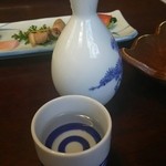 料亭 まつむら - お酒一合 辛口 440円 